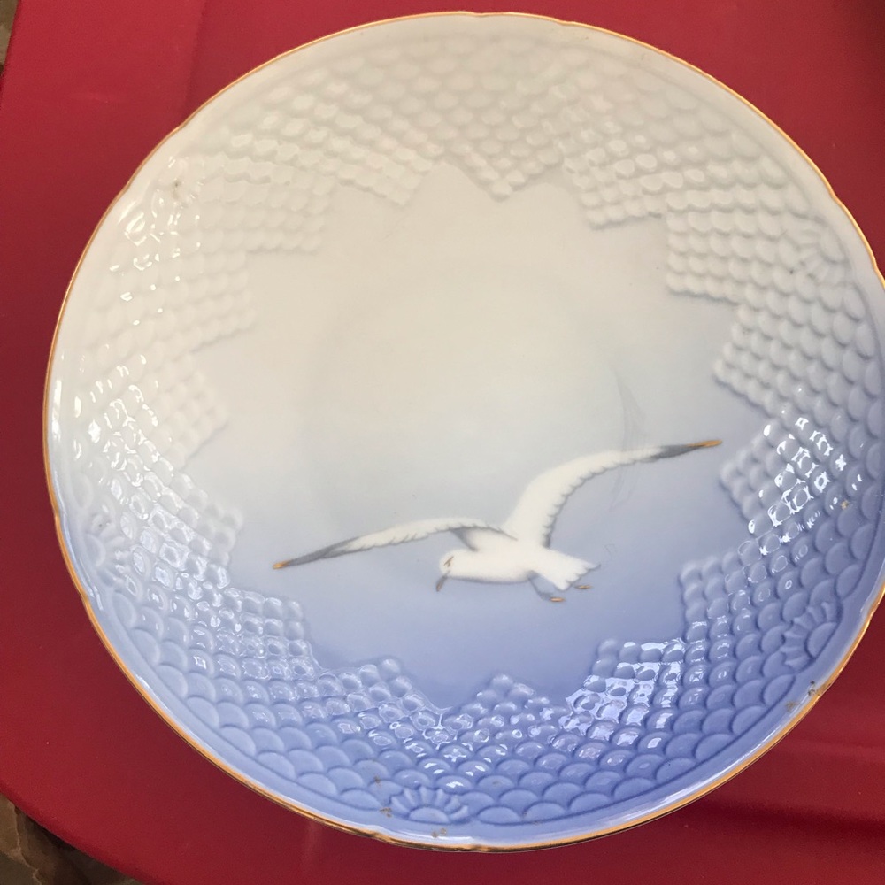 Bing & Grondahl Seagull Cake Plate - Thumbnail 2